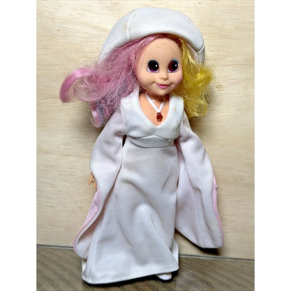 Vintage KINDLES Doll Lady of Light #5403 Rare Lights Up READ millennial toy